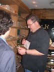 The cigars were in perfect condition, and Chris is finding it hard to choose.