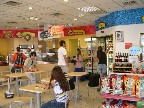 This is a "mini mart" at an Esso gas station -- espresso, lunch items, etc. Note: you can even buy some wine ;=)