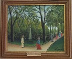 The Luxembourg Gardens. Monument to Shopin