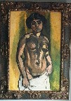  Nude. Black and Gold
