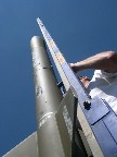 Tim listens for the reassuring beeps that the altimeter is armed and ready to perform it