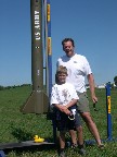 A time to pose before the launch