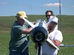 Tim and Dan help Sam (I think) with his Level II Certification launch.