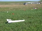 The Tomahawk landed very close to the launch site for a nearly effortless retrieval.