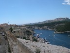 Looking out over the massive city wall, you can see why Bonifacio was virtually impregnable.