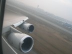 You can see the effects of expansion in the form of "fog" as lift is being generated on take-off