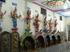 Just a few of the many colorful incarnations of Hindu Gods