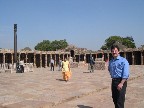 The 7m pillar predates the Qutb Minar. Mysteriously, this 98% pure iron pillar does not rust. Scientists are not sure how such an item was cast 1600 years ago.