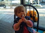 at the ice cream shop