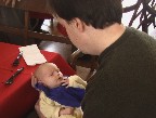 "So dad, is cake better than enfamil?"